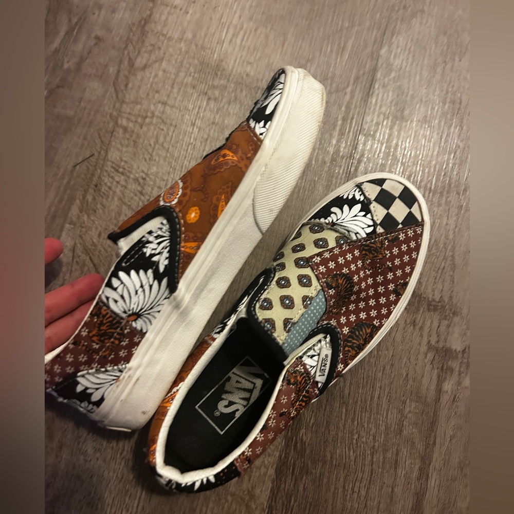Vans Multicolor Patchwork Slip-Ons - image 2